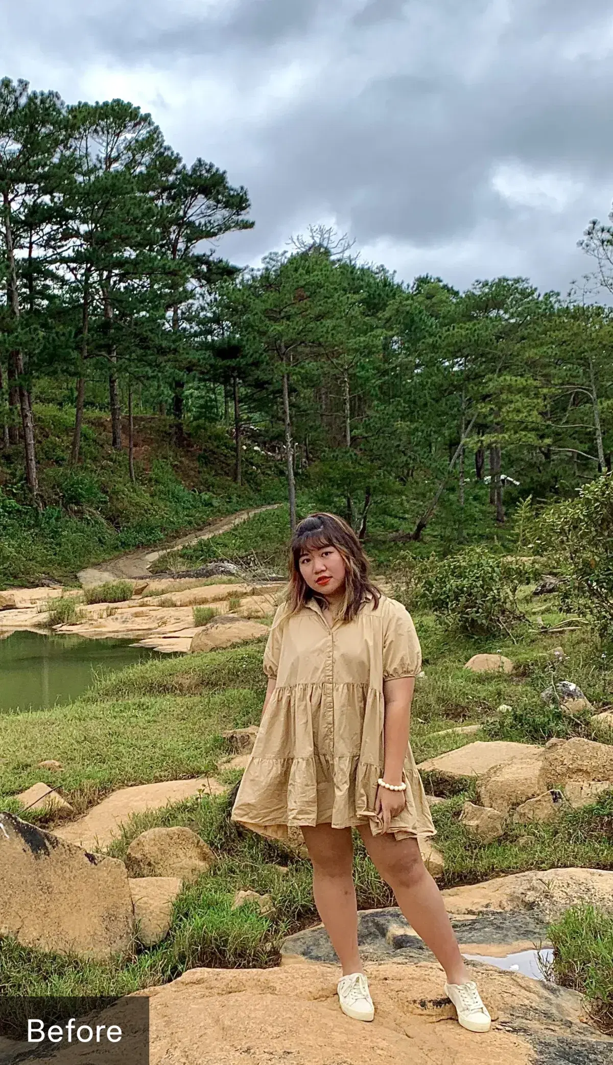 Hình ảnh trước hành trình thay đổi